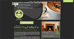Desktop Screenshot of greenfrogcoffeeco.com